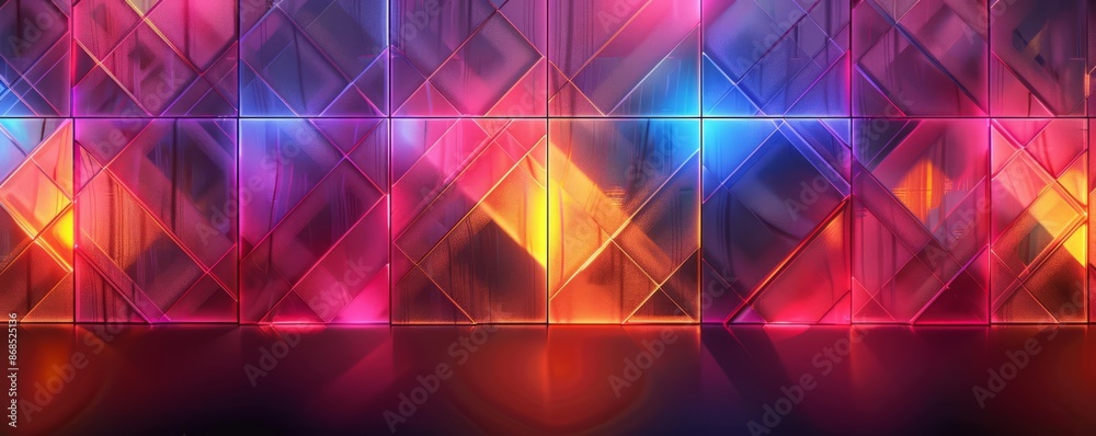 Neon grid patterns Neon grid patterns