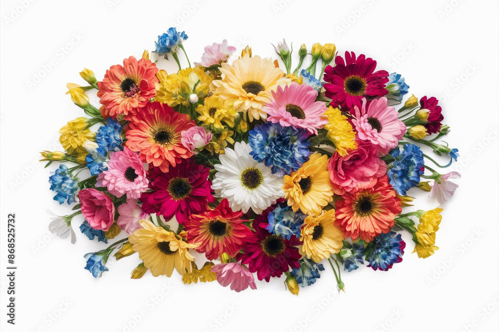 bouquet of colorful fresh tulip flowers bouquet of colorful fresh tulip flowers