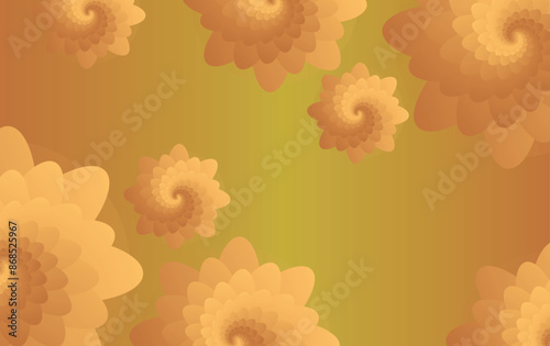 Flower Background Vector Art Illustration Graphics