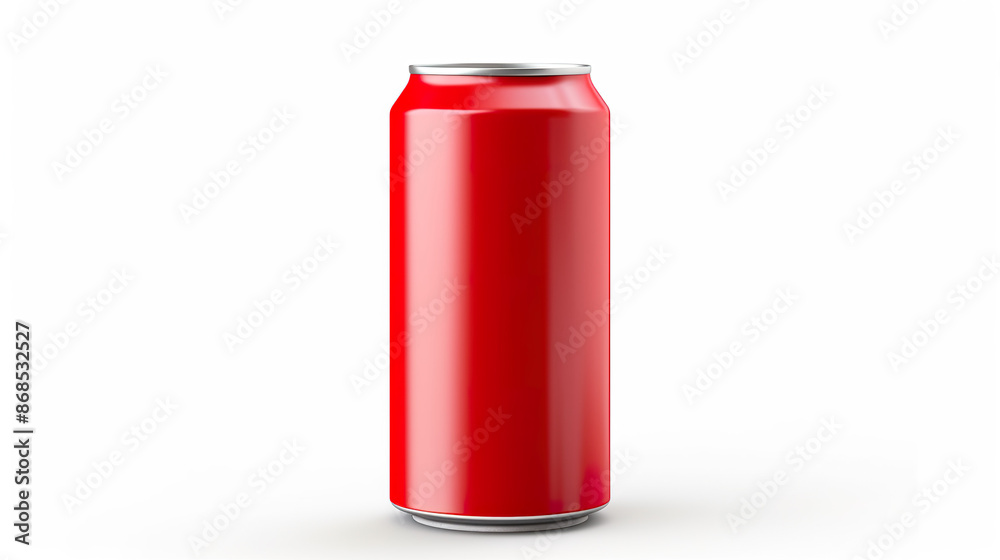 Isolated drink can against a white background Isolated drink can against a white background