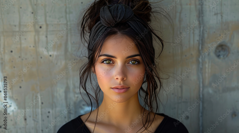 Stunning Woman Gazing into Distance Stunning Woman Gazing into Distance