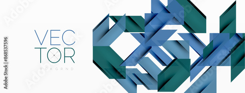 Speed and sport geometric background. Color lines dynamic template for wallpaper, banner, background or landing