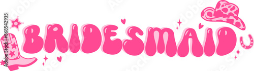 Bridesmaid Cowgirl Bachelorette Party Design
