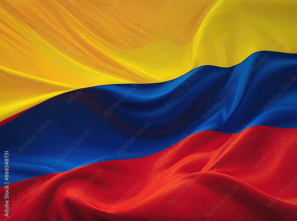 Colombian Flag for national Day or Independence Day of colombia Colombian Flag for national Day or Independence Day of colombia