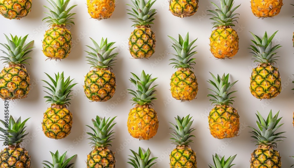 Fresh and Juice Pineapple in Focus Fresh and Juice Pineapple in Focus
