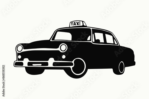 Taxi vector art