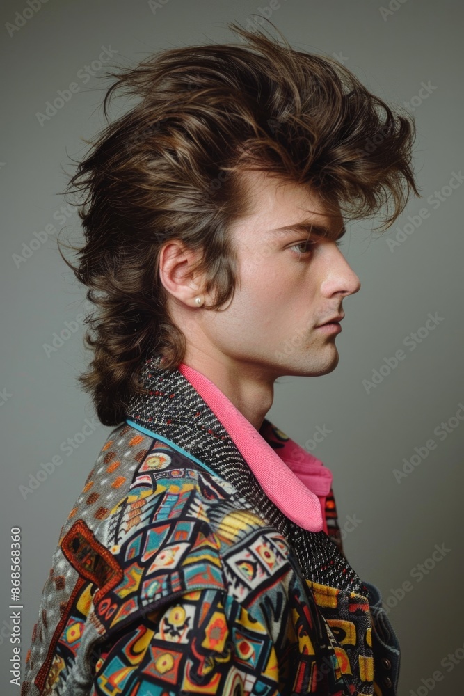 Close-up portrait of a person wearing a jacket Close-up portrait of a person wearing a jacket
