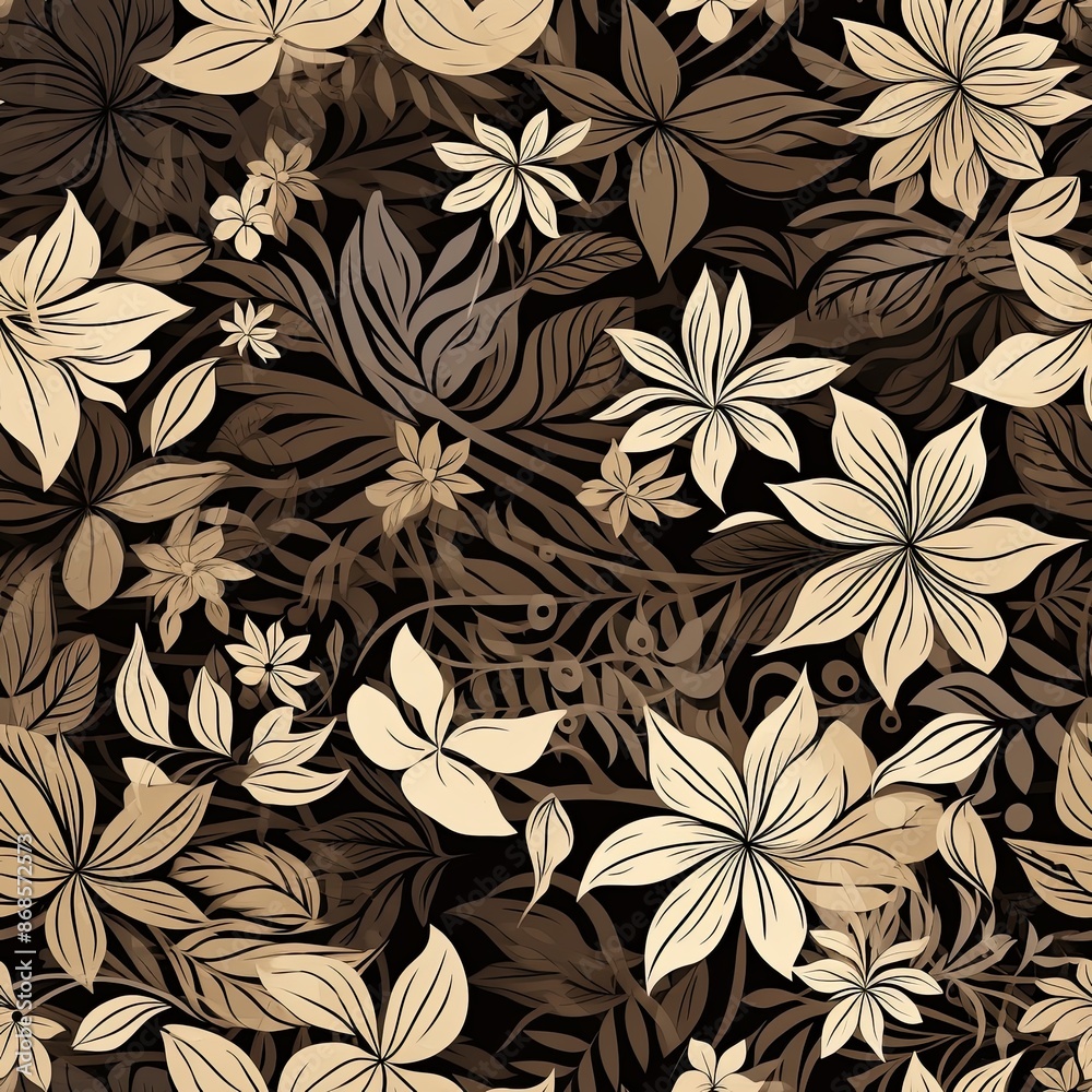 abstract seamless floral pattern abstract seamless floral pattern