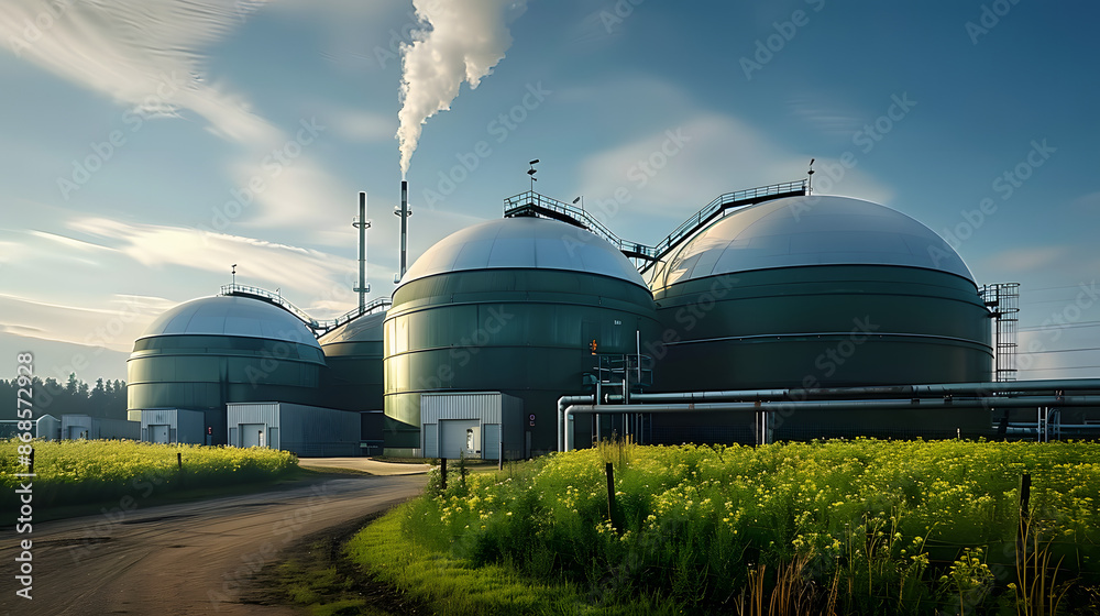 Storing Green Biogas in Anaerobic Digestion Tanks for CarbonNeutral