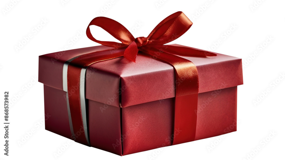 Obraz premium gift box isolation transparent background template (PNG).