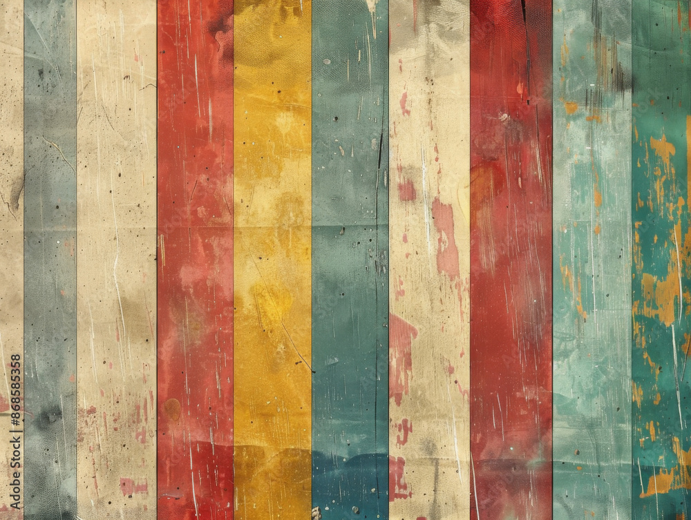 Abstract Striped Background, Generative AI Illustration Abstract Striped Background, Generative AI Illustration