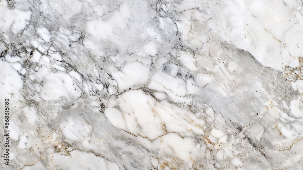 Fototapeta premium Natural white marble texture background showcasing its elegant and intricate patterns