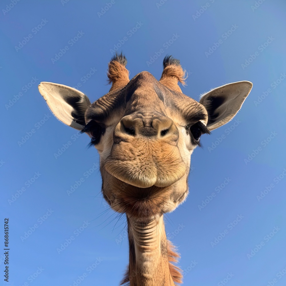 Obraz premium Giraffe head 