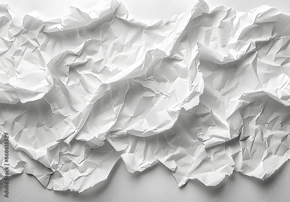 Abstract Crumpled White Sheets
Abstract Crumpled White Sheets