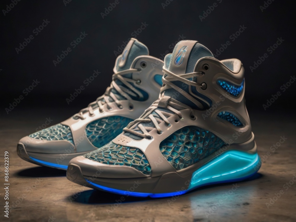the sneakers of the future, realistic, unreal