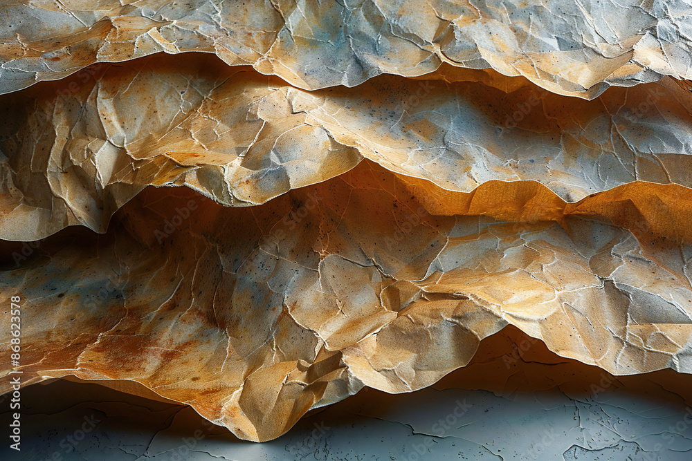 Crumpled Paper Texture Background Crumpled Paper Texture Background