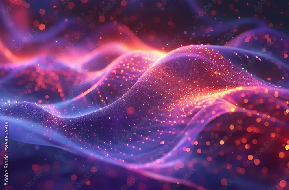 Colorful abstract background with glowing lights and waves. Colorful abstract background with glowing lights and waves.