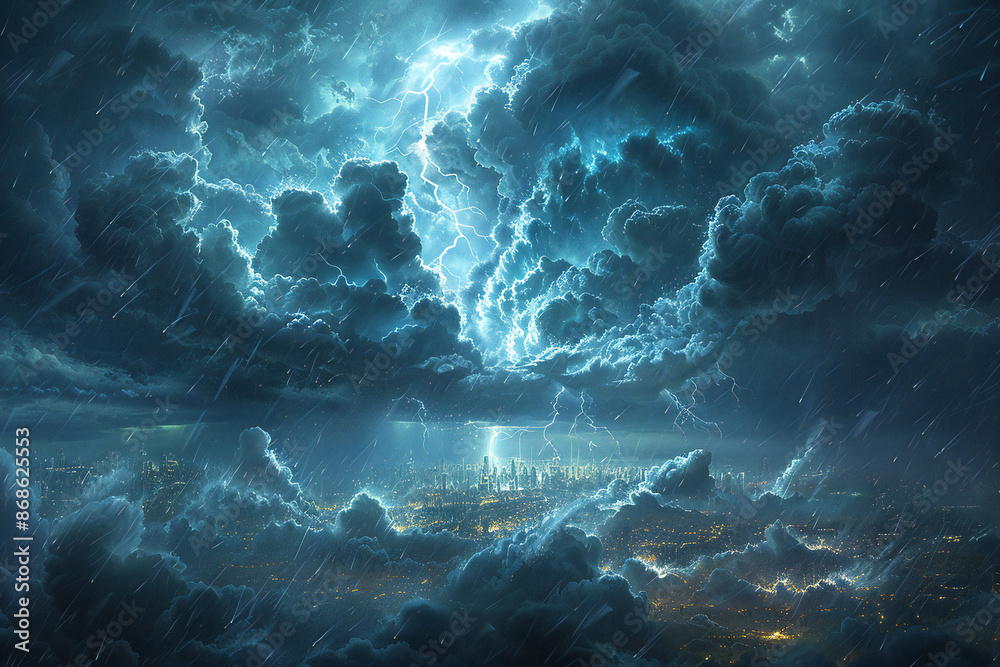 Stormy Weather with Heavy Rain and Strong Winds Stormy Weather with Heavy Rain and Strong Winds