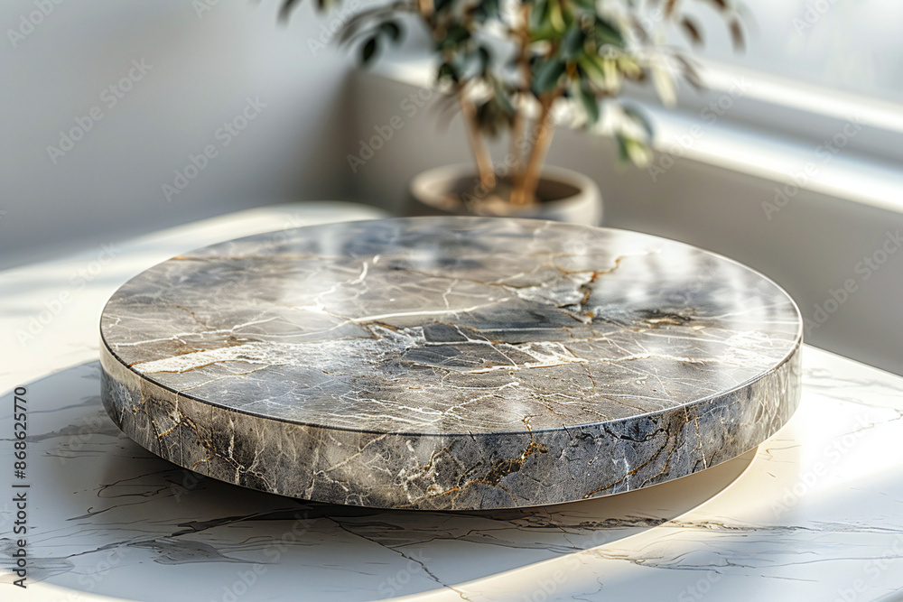 Obraz premium Marble Table Top Mockup