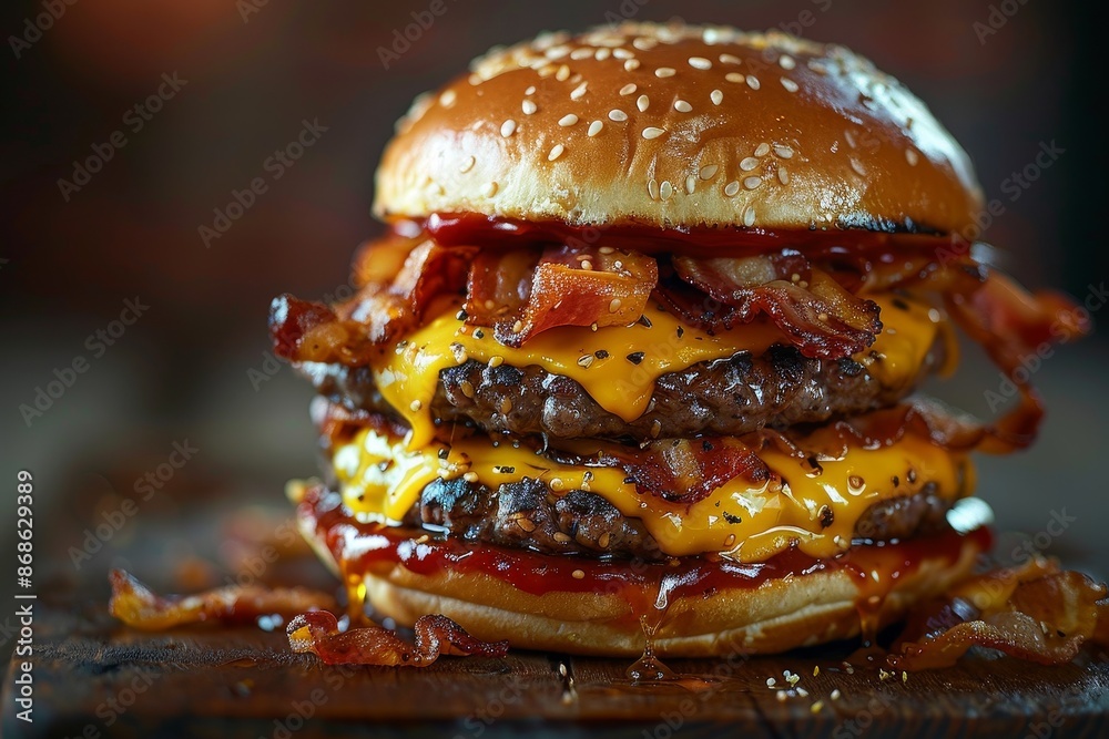 the best photo of burger ever made, winning award photo, food photography the best photo of burger ever made, winning award photo, food photography