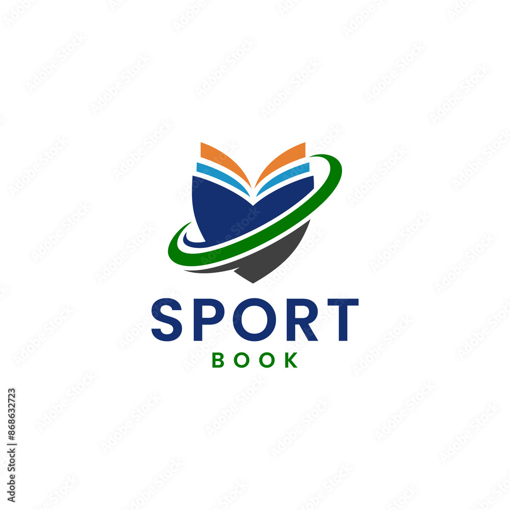 Open Book with Orbiting Ring - Education and Knowledge Symbol Open Book with Orbiting Ring - Education and Knowledge Symbol
