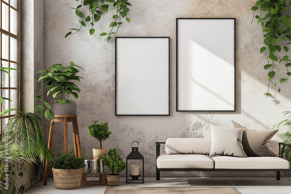 Frame mockup, ISO A paper size. Home Office wall poster mockup. Interior mockup with office background. Modern interior design. Frame mockup, ISO A paper size. Home Office wall poster mockup. Interior mockup with office background. Modern interior design.