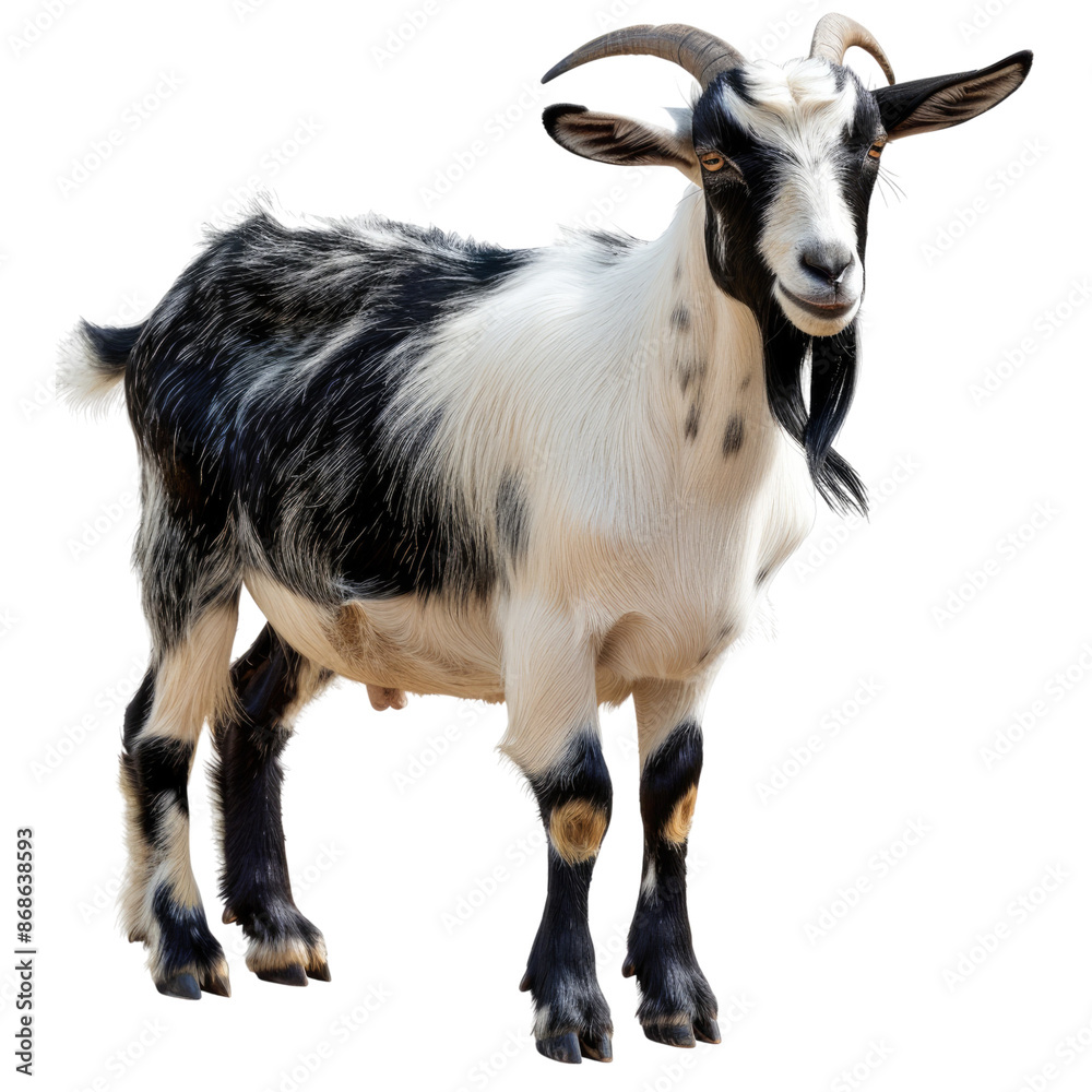 Photo of goat isolated on transparent background Photo of goat isolated on transparent background