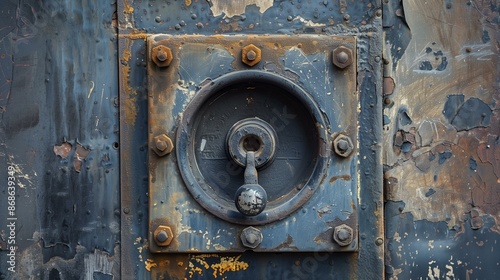 Wallpaper Mural Illustration safe hidden in the wall. Torontodigital.ca