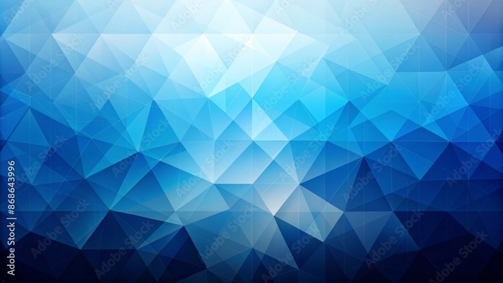 Abstract Blue Geometric Background with Light Effects Abstract Blue Geometric Background with Light Effects