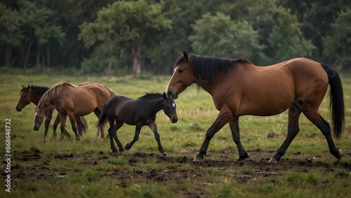 The evolution of horse domestication and its impact on human societies worldwide ai_generated