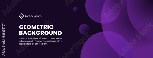 background design with gradient-colored geometric circle patterns, providing a modern and attractive look. good for presentation slides, web, landing page, banner, cover, home page