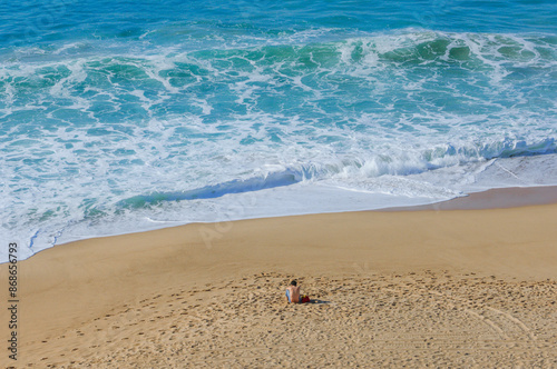 Playa del Cabo de la Plata, Tarifa, Andalusia, Spain, Europe photo