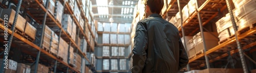 Produce captivating visuals of customs procedures and inspections under import regulations