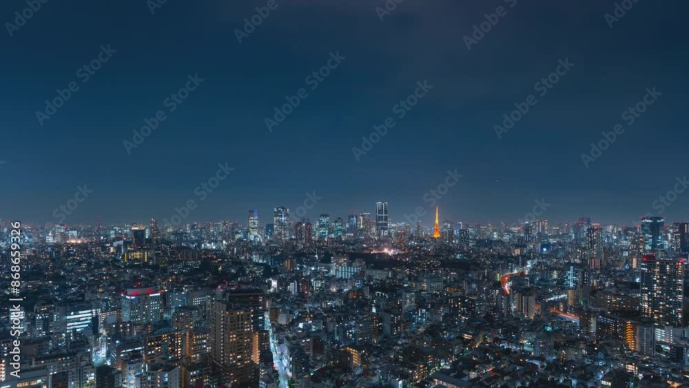 東京風景・タイムラプス 東京風景・タイムラプス