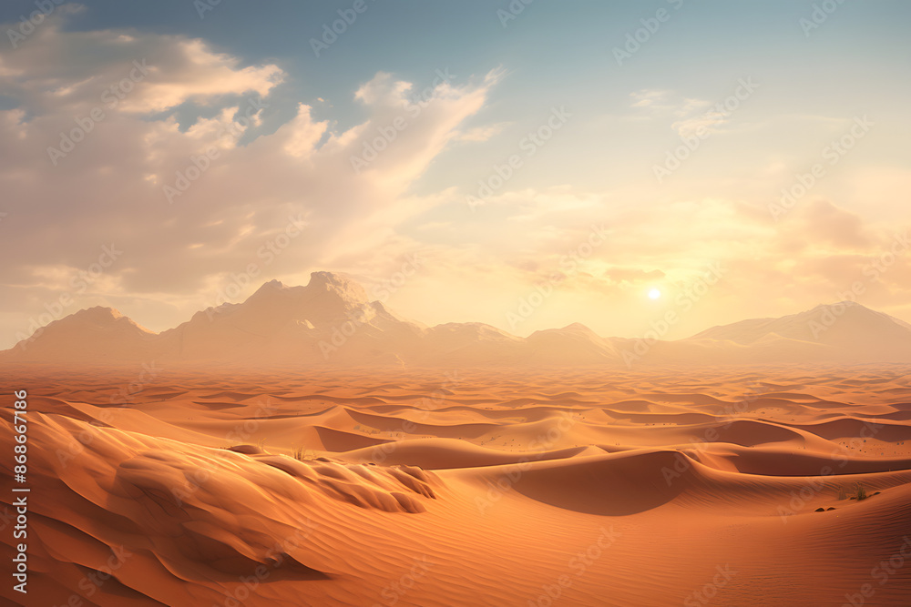 Fototapeta premium wallpaper desert background clean wallpaper, wallpaper, desert