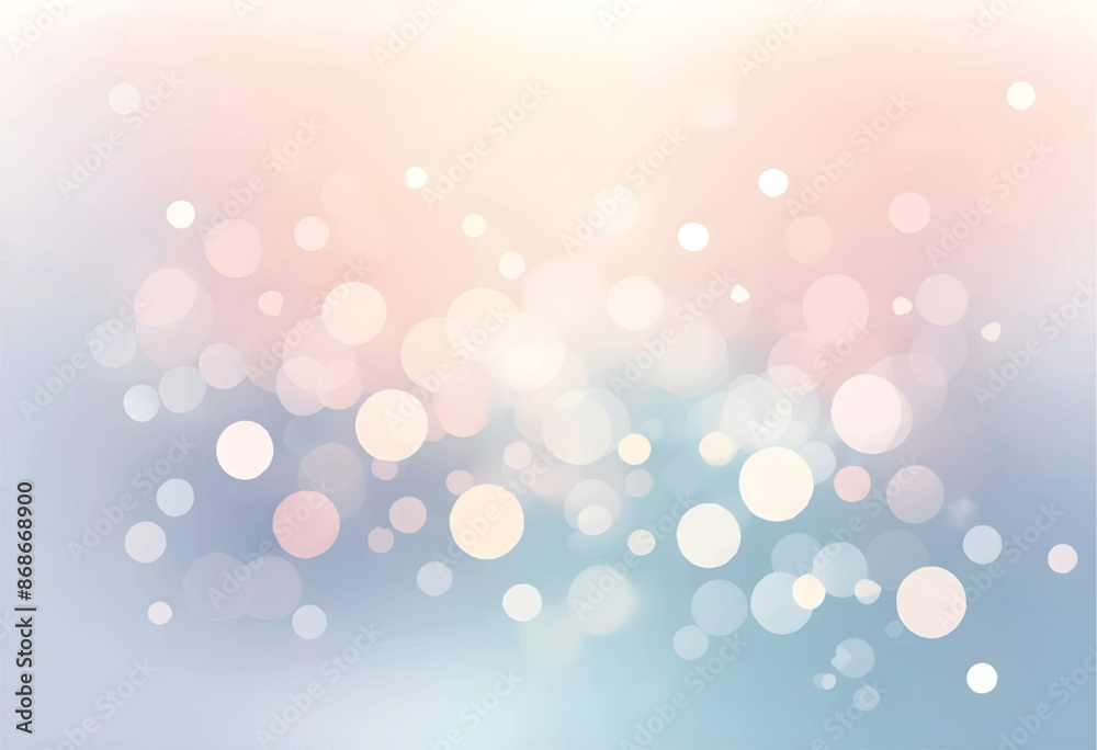a pink and blue bokeh background with the sun shining on it