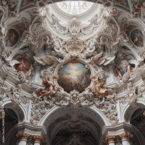 interior of church