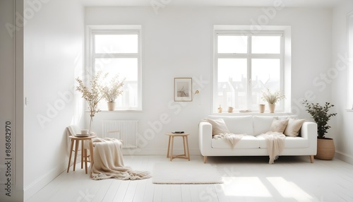 Photo interior modern design room 3d illustration