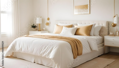 Photo interior modern design room 3d illustration