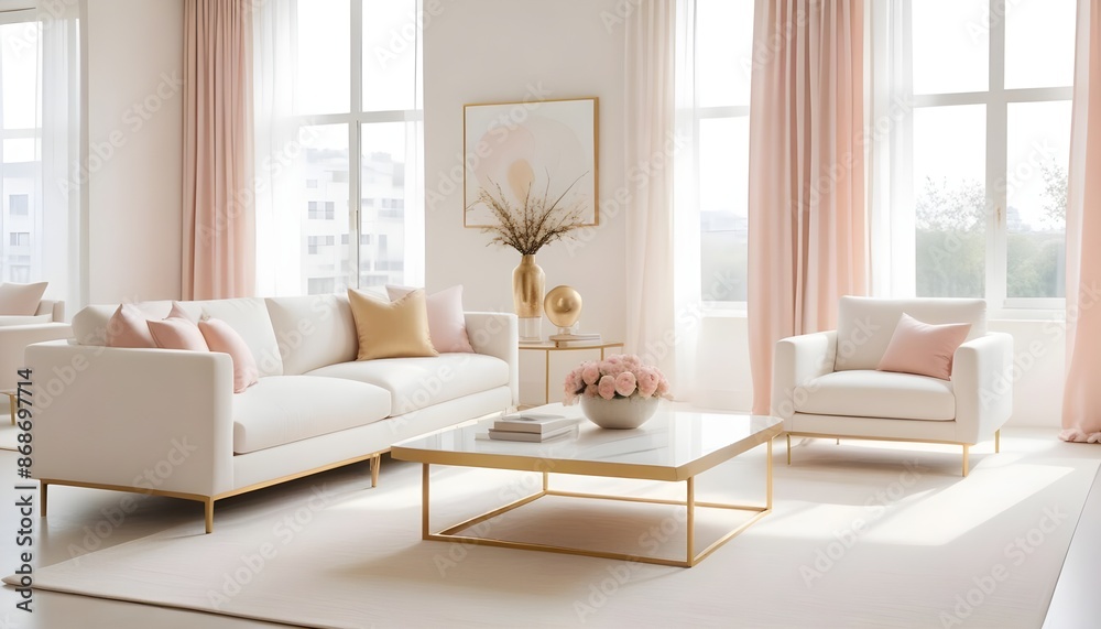 Photo interior modern design room 3d illustration Photo interior modern design room 3d illustration