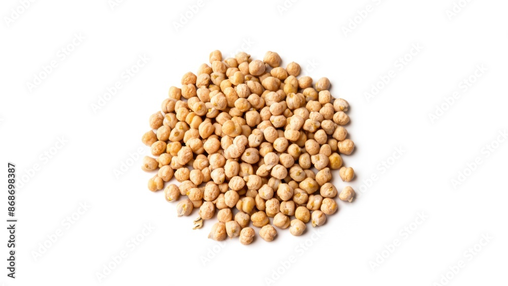 Chickpeas on white background Chickpeas on white background