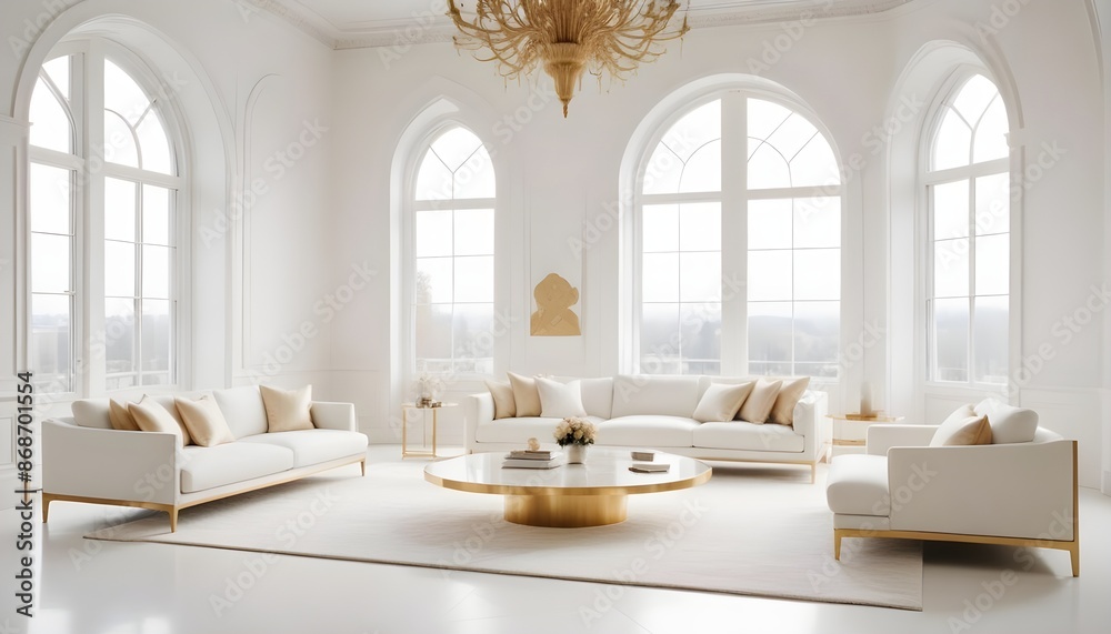 Photo interior modern design room 3d illustration Photo interior modern design room 3d illustration