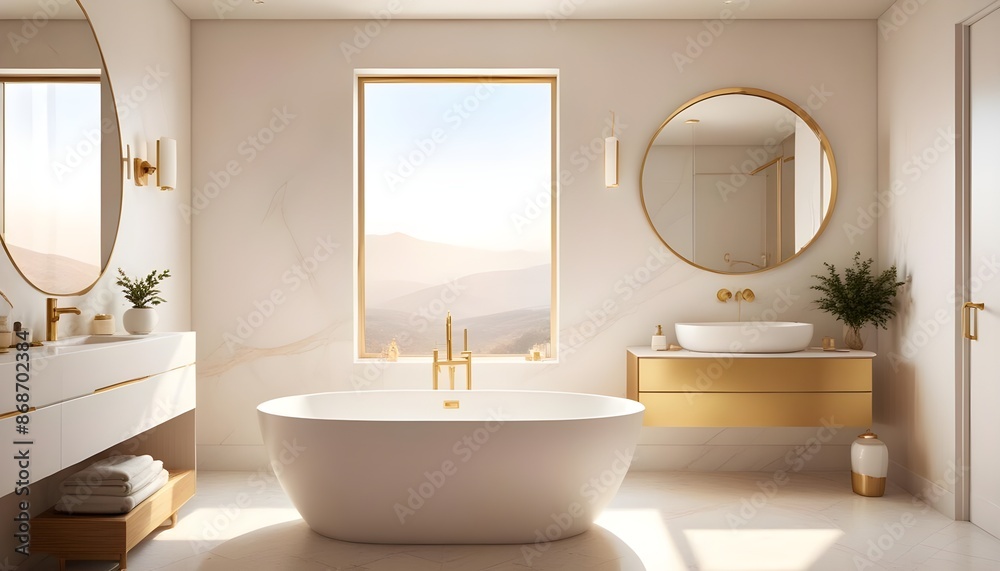 Photo interior modern design room 3d illustration Photo interior modern design room 3d illustration