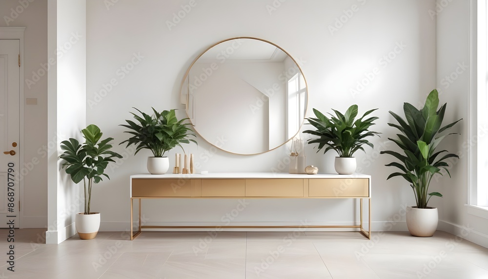 Photo interior modern design room 3d illustration Photo interior modern design room 3d illustration
