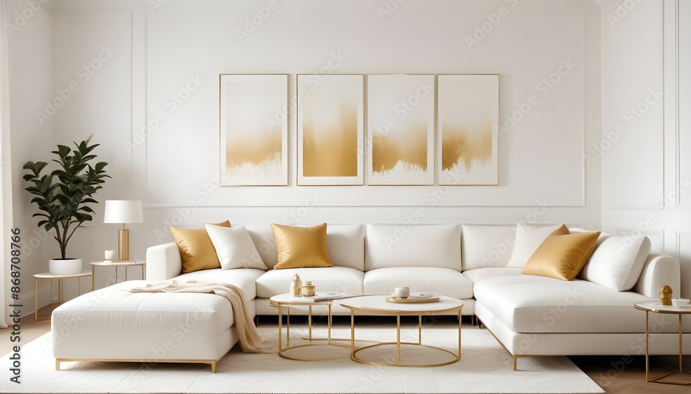 Photo interior modern design room 3d illustration Photo interior modern design room 3d illustration