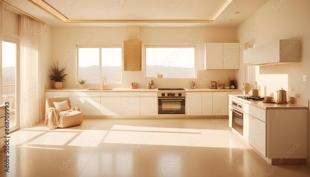 Photo interior modern design room 3d illustration Photo interior modern design room 3d illustration