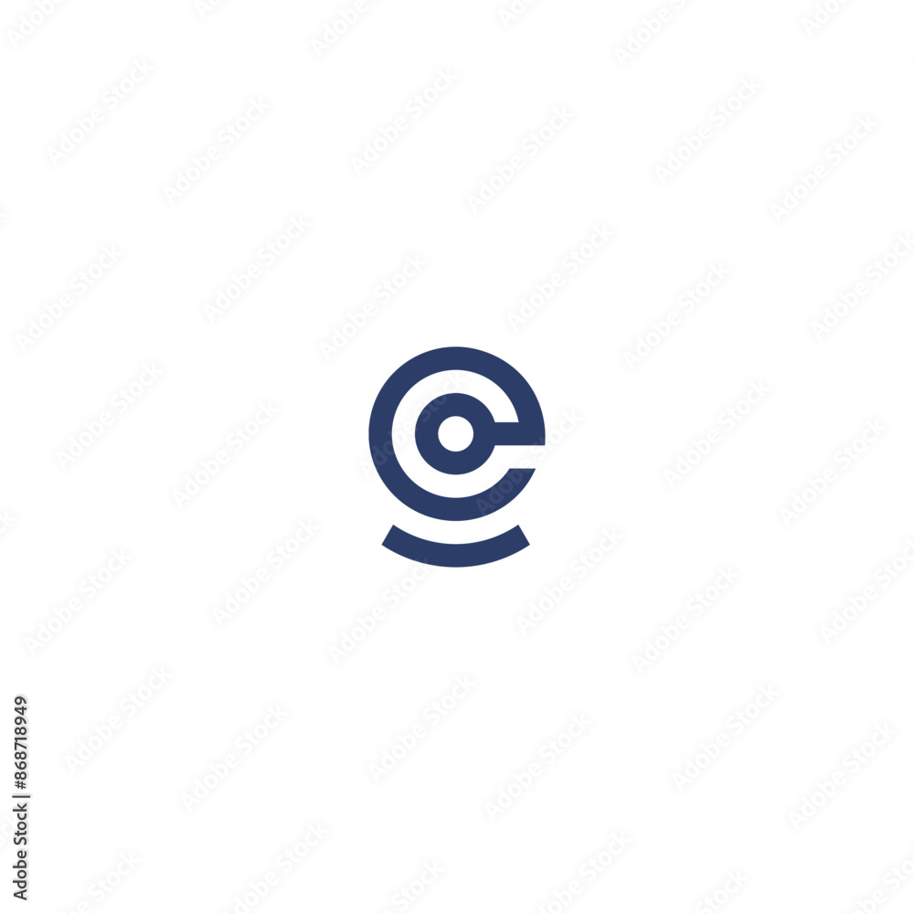 E DATA    logo design template