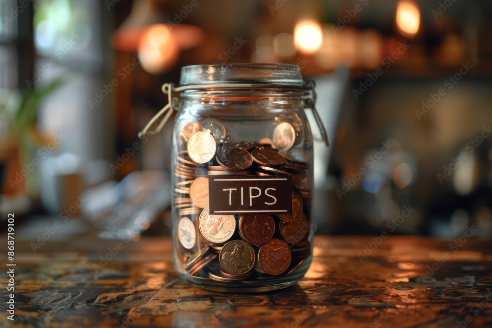 A jar with A jar with