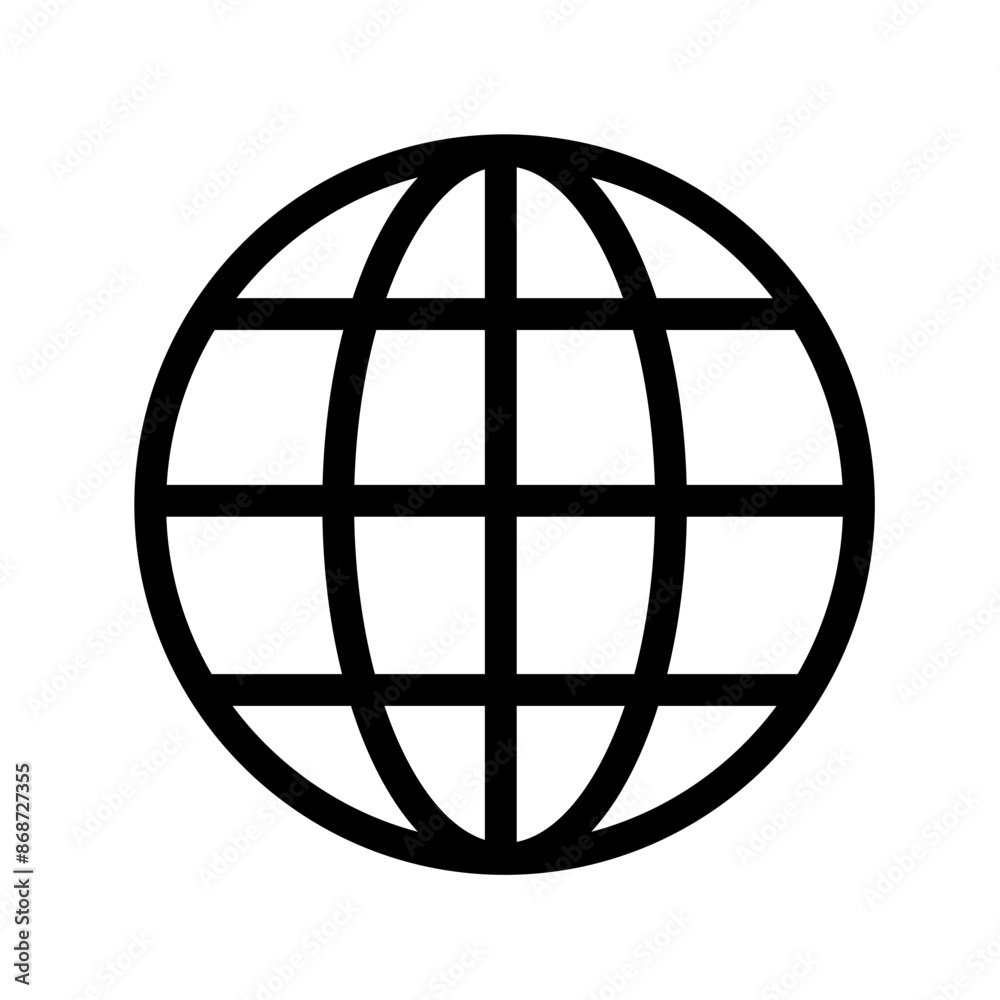 world, globe, internet - vector icon world, globe, internet - vector icon