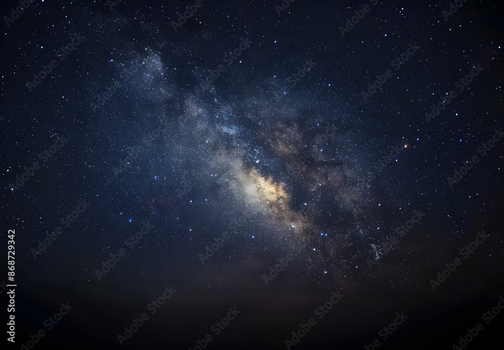 Fototapeta premium Milky Way Galaxy Night Sky Photography